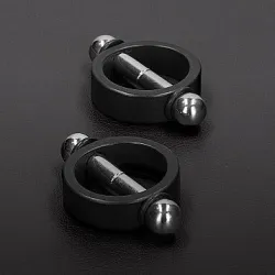 Triune Pinces magnétiques pour tétons Pincher Noires